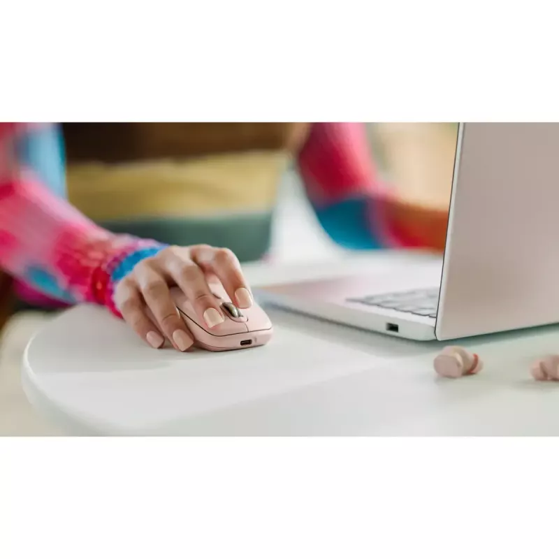 Mysz Logitech MX 3S Różowa USB Optyczna