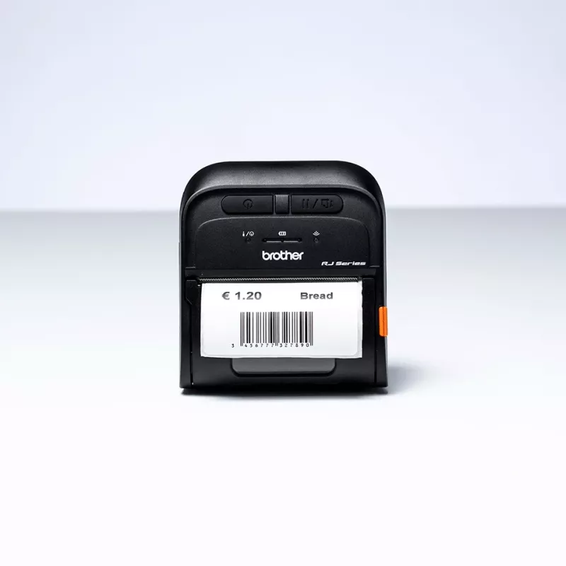 Brother RJ-3055WB drukarka etykiet 203 x 203 DPI 101,6 mm/s Przewodowa i bezprzewodowa Wi-Fi Bluetooth
