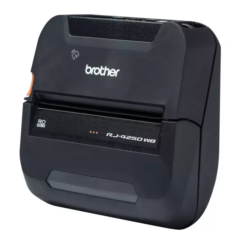Brother RJ-4250WB drukarka etykiet 203 x 203 DPI 127 mm/s Przewodowa i bezprzewodowa Wi-Fi Bluetooth
