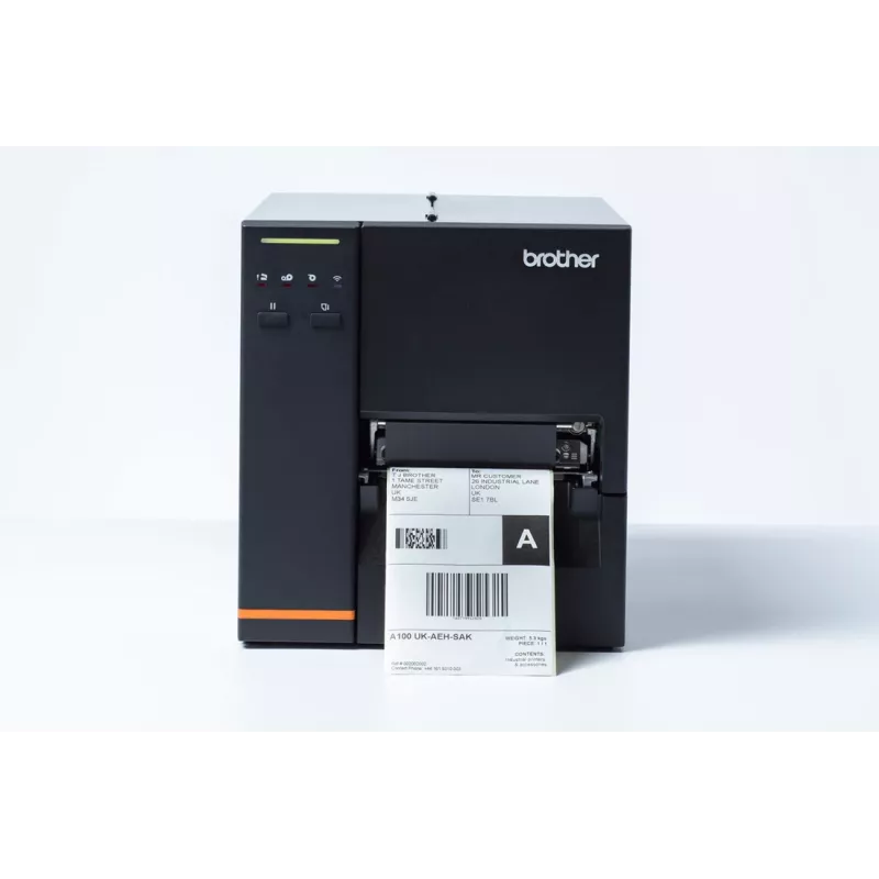 Brother TJ-4120TN termiczna drukarka etykiet Direct thermal / Thermal transfer 300 x 300 DPI 178 mm/s Ethernet LAN
