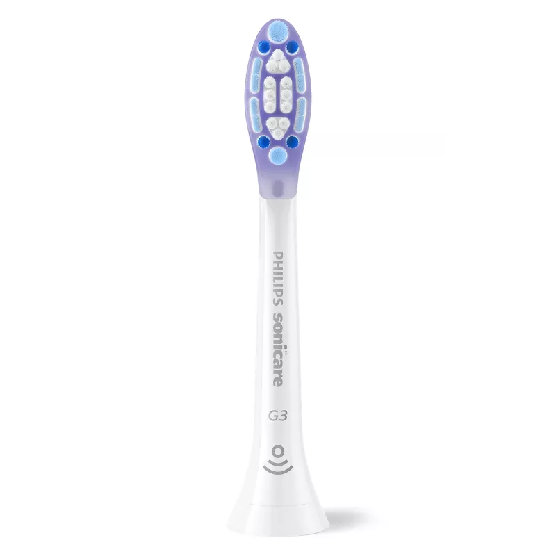 Philips Premium Gum Care HX9054/87 4 końcówki wymienne, 4 szt., Biały, 3 miesiące, Miękkie, 62000 ruchów na minutę, Philips