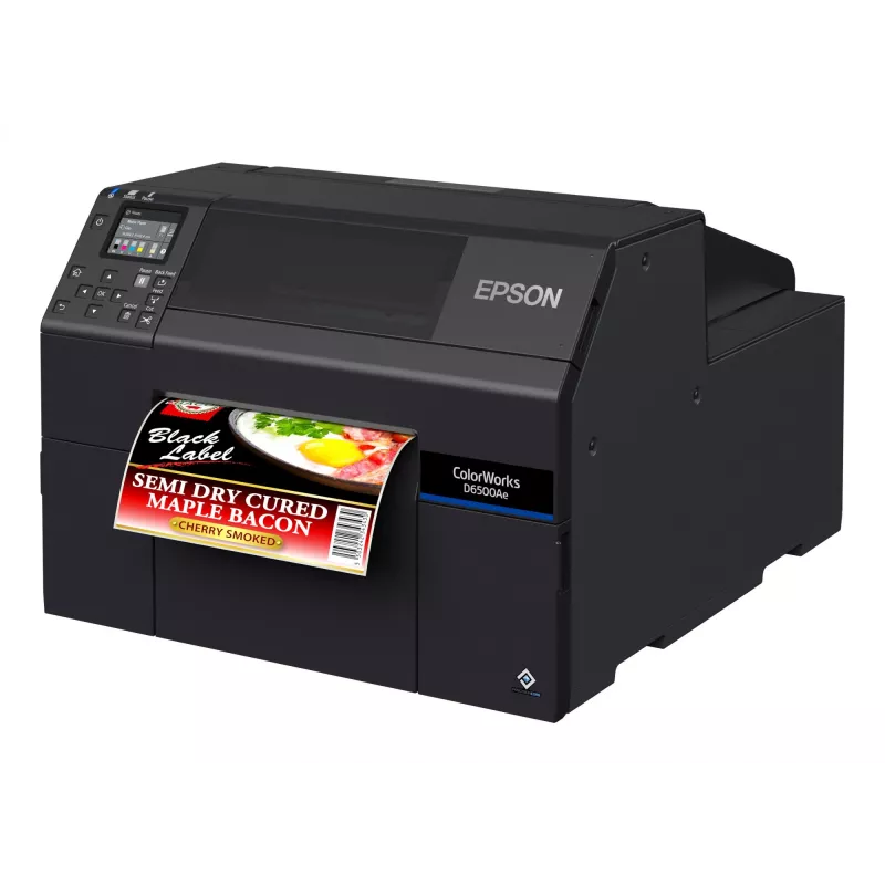 Epson ColorWorks D6500Ae drukarka etykiet Transfer termiczny Kolor 1200 x 1200 DPI 85 mm/s Przewodowa Ethernet LAN