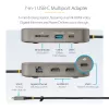 Stacja dokująca StarTech.com USB C, podwójne HDMI 4K 60 Hz, kompatybilna z Macbook Pro (M1/M2/M3/M4) i Windows, hub USB-A/USB-C 10 Gb/s, zasilanie Power Delivery 100 W, GbE, SD, kabel 22 cale/56 cm