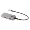Wieloportowy adapter USB-C StarTech.com – 4K 60Hz HDMI – HDR – 2-portowy hub USB 3.0 5 Gb/s – 100W Power Delivery Pass-Through – GbE – certyfikat Works with Chromebook – Windows/macOS