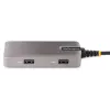 Wieloportowy adapter USB-C StarTech.com – 4K 60Hz HDMI – HDR – 2-portowy hub USB 3.0 5 Gb/s – 100W Power Delivery Pass-Through – GbE – certyfikat Works with Chromebook – Windows/macOS
