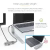 StarTech.com USB-C Multiport Adapter - 4K 60Hz HDMI z HDR - 3-portowy hub USB - 100W przelotowe zasilanie Power Delivery - Works With Chromebook certified - Windows/macOS/iPadOS/Android™
