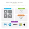 StarTech.com USB-C Multiport Adapter - 4K 60Hz HDMI z HDR - 3-portowy hub USB - 100W przelotowe zasilanie Power Delivery - Works With Chromebook certified - Windows/macOS/iPadOS/Android™