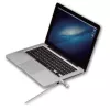 Techy Combination Notebook Security Padlock dla nano slotu, 1,8 m, Zamek szyfrowy, Metal, Stal, Srebrny