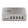 StarTech.com 10-portowy hub USB-C – 8x USB-A/2x USB-C – samodzielnie zasilany z zasilaczem 65 W – USB 3.1 10 Gb/s – hub USB do komputera stacjonarnego/laptopa z certyfikowanym kablem blokującym USB-IF o długości 0,9 m, hub USB C