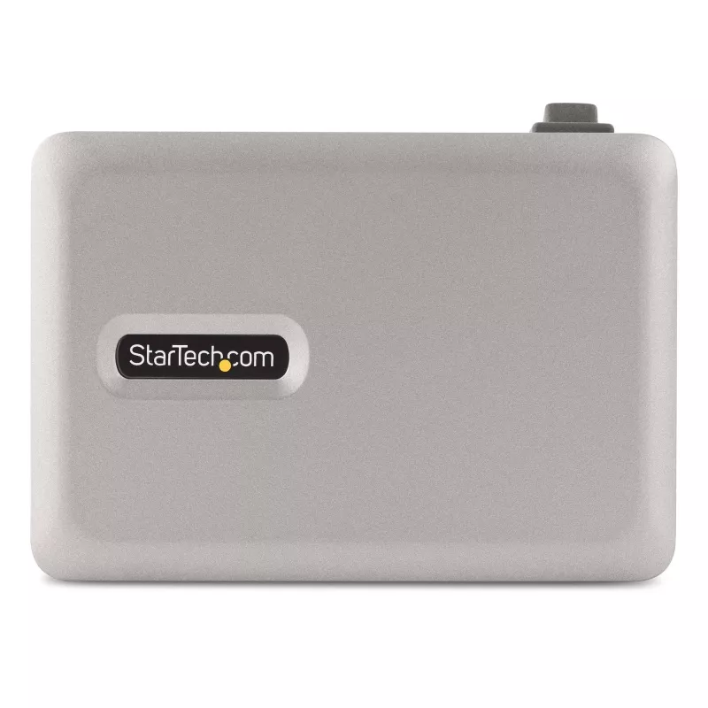 StarTech.com 10-portowy hub USB-C – 8x USB-A/2x USB-C – samodzielnie zasilany z zasilaczem 65 W – USB 3.1 10 Gb/s – hub USB do komputera stacjonarnego/laptopa z certyfikowanym kablem blokującym USB-IF o długości 0,9 m, hub USB C