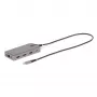 StarTech.com USB-C Triple Monitor Multiport Adapter, Dual 4K 60Hz + 4K 30Hz HDMI i DisplayPort, 3-portowy hub USB 10 Gb/s, 100 W PD Pass-Through, GbE, stacja dokująca podróżna, Windows i ChromeOS