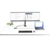 StarTech.com USB-C Triple Monitor Multiport Adapter, Dual 4K 60Hz + 4K 30Hz HDMI i DisplayPort, 3-portowy hub USB 10 Gb/s, 100 W PD Pass-Through, GbE, stacja dokująca podróżna, Windows i ChromeOS