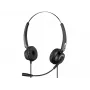 Sandberg USB Office Headset Pro Stereo, Przewodowy, Biuro/Call center, 20 - 20000 Hz, 115 g, Zestaw słuchawkowy, Czarny