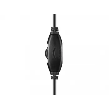 Sandberg MiniJack Chat Headset, przewodowy, połączenia/muzyka, 20–20000 Hz, 180 g, zestaw słuchawkowy, czarny