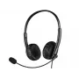 Sandberg 2in1 Office Headset Jack+USB, przewodowy, biuro/centrum telefoniczne, 20–20000 Hz, 110 g, słuchawki nagłowne, czarny