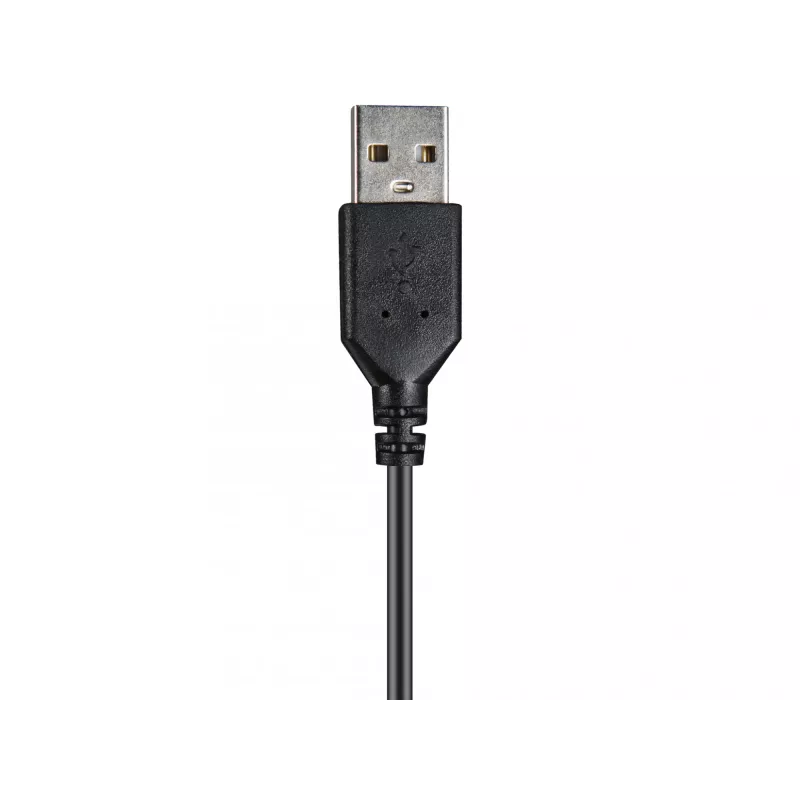 Zestaw słuchawkowy Sandberg USB+RJ9/11 Headset Pro Stereo, przewodowy, biuro/centrum telefoniczne, 20 - 7000 Hz, czarny