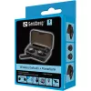 Sandberg Wireless Earbuds + Powerbank, True Wireless Stereo (TWS), 20 - 20000 Hz, Połączenia/Muzyka, Zestaw słuchawkowy, Czarny