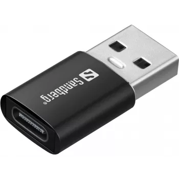 Mikrofon klipsowy USB Sandberg Streamer, mikrofon lavalier/lapel, -38 dB, 50 - 18000 Hz, 16 bit, 48 kHz, 84 dB