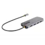 Adapter wieloportowy USB-C StarTech.com, HDMI 4K 60Hz, 3-portowy hub USB 5 Gb/s, zasilanie 100W PD, GbE, kabel 30 cm, mini stacja dokująca do laptopa