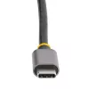 Adapter wieloportowy USB-C StarTech.com, HDMI 4K 60Hz, 3-portowy hub USB 5 Gb/s, zasilanie 100W PD, GbE, kabel 30 cm, mini stacja dokująca do laptopa