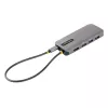 Adapter wieloportowy USB-C StarTech.com, HDMI 4K 60Hz, 3-portowy hub USB 5 Gb/s, zasilanie 100W PD, GbE, kabel 30 cm, mini stacja dokująca do laptopa