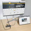 Adapter wieloportowy USB-C StarTech.com, HDMI 4K 60Hz, 3-portowy hub USB 5 Gb/s, zasilanie 100W PD, GbE, kabel 30 cm, mini stacja dokująca do laptopa