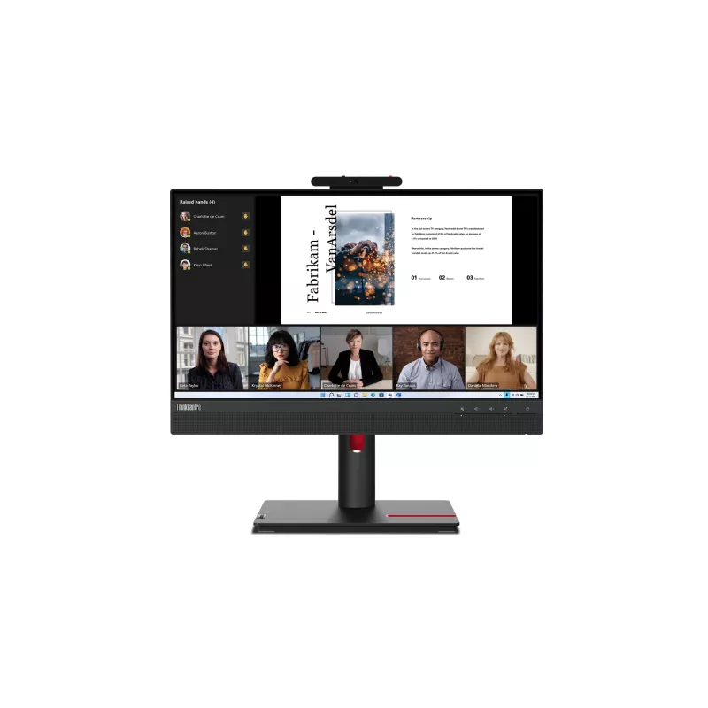 Monitor Lenovo ThinkCentre TIO-22 Gen5, 54,6 cm (21,5 cala), 1920 x 1080 pikseli, Full HD, LED, 6 ms, Czarny