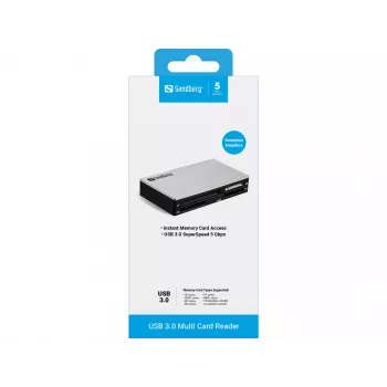 Czytnik kart pamięci Sandberg USB 3.0 Multi