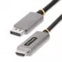 StarTech.com Kabel przejściówkowy DisplayPort do HDMI, 8K 60Hz, 4K 144Hz, HDR10, DP 1.4 na HDMI 2.1, aktywny konwerter wideo, DisplayPort do monitora HDMI, M/M - przewód DisplayPort do HDMI, 2m
