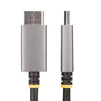 StarTech.com Kabel przejściówkowy DisplayPort do HDMI, 8K 60Hz, 4K 144Hz, HDR10, DP 1.4 na HDMI 2.1, aktywny konwerter wideo, DisplayPort do monitora HDMI, M/M - przewód DisplayPort do HDMI, 2m