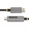 StarTech.com Kabel przejściówkowy DisplayPort do HDMI, 8K 60Hz, 4K 144Hz, HDR10, DP 1.4 na HDMI 2.1, aktywny konwerter wideo, DisplayPort do monitora HDMI, M/M - przewód DisplayPort do HDMI, 2m