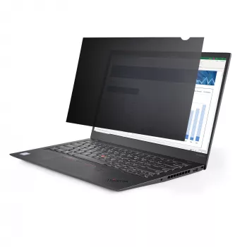 StarTech.com Folia prywatyzująca do laptopa 13,3 inch - antyodblaskowy filtr prywatyzujący do monitorów panoramicznych (16:9) - ochraniacz ekranu laptopa z redukcją światła niebieskiego o 51% - dwustronna matowa/błyszcząca