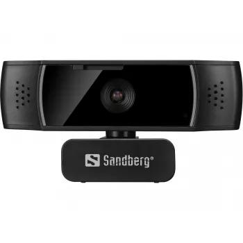 Sandberg USB Webcam Autofocus DualMic, 2,07 MP, 1920 x 1080 pikseli, Full HD, 30 kl./s, 70°, 70°