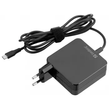Ładowarka sieciowa Sandberg USB-C AC Charger PD65W EU 2M, wewnętrzna, AC, 20 V, 1 m, czarna