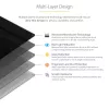 Ekran prywatyzujący StarTech.com 13,5 cala do Surface Laptop / Surface Book, filtr prywatyzujący antyodblaskowy z redukcją światła niebieskiego o 51%, ochrona ekranu monitora o kącie widzenia +/- 30 stopni, matowe wykończenie