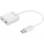Sandberg USB-C do łącza dźwiękowego