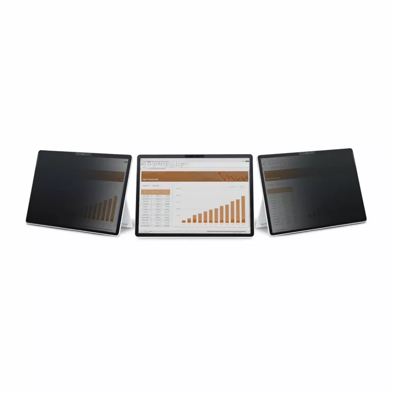 Filtr prywatności 4-kierunkowy do 13-calowego Surface Pro 8/9/X, tryb pionowy/poziomy, obsługa dotyku, kąt widzenia +/- 30°, blokada do 51% światła niebieskiego, antyodblaskowy