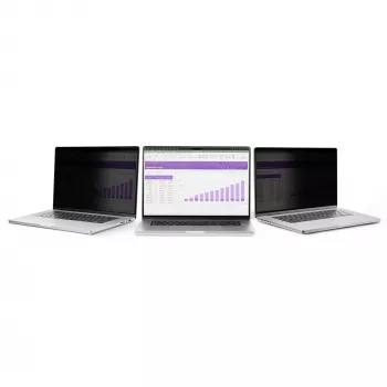 StarTech.com 14-calowy MacBook Pro 21/23 Filtr prywatyzujący do laptopa, Usuwalny i odwracalny filtr prywatyzujący z powłoką antyrefleksyjną, Magnetyczna osłona ekranu laptopa z 51% redukcją światła niebieskiego