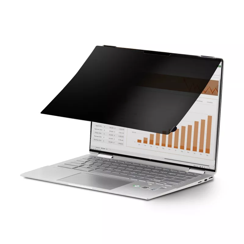 Ekran prywatyzujący StarTech.com 14 cali 16:10 Flip-Over z dotykiem, antyodblaskowy filtr prywatyzujący, ochrona ekranu laptopa z redukcją światła niebieskiego o 51%