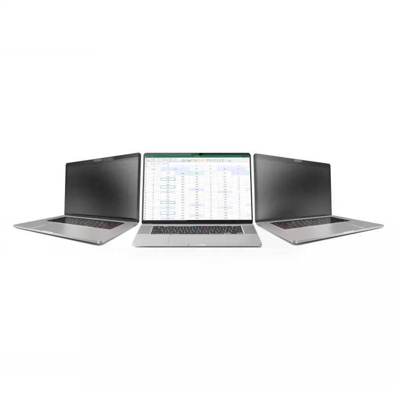 StarTech.com 14-calowy MacBook Pro 21/23 Laptopowa osłona prywatyzująca, antyrefleksyjny filtr prywatyzujący z 51% redukcją światła niebieskiego, ochrona ekranu monitora z kątem widzenia +/- 30°, odwracalne strony matowa/błyszcząca