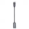 Manhattan adapter kablowya DisplayPort 1.1 na HDMI, 1080p@60Hz, męski na żeński, Czarny, Kabel 15cm, DP z zatrzaskiem, nie dwukierunkowy, Trzyletnia gwarancja, Odpowiednik DP2HDMI