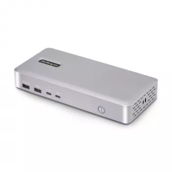 StarTech.com Stacja dokująca USB4 z obsługą dwóch monitorów, Dual 4K 120 Hz lub Single 8K 60 Hz HDMI, ładowanie laptopa 100 W, 2.5GbE, wielomonitorowa stacja dokująca USB-C, bezsterownikowa
