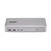 StarTech.com Stacja dokująca USB4 z obsługą dwóch monitorów, Dual 4K 120 Hz lub Single 8K 60 Hz HDMI, ładowanie laptopa 100 W, 2.5GbE, wielomonitorowa stacja dokująca USB-C, bezsterownikowa