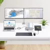 StarTech.com Stacja dokująca USB4 z obsługą dwóch monitorów, Dual 4K 120 Hz lub Single 8K 60 Hz HDMI, ładowanie laptopa 100 W, 2.5GbE, wielomonitorowa stacja dokująca USB-C, bezsterownikowa