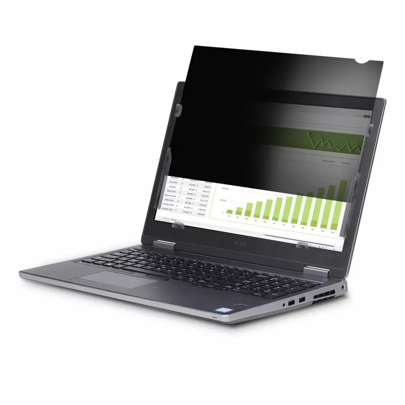 StarTech.com 15.6-inch 16:9 Flip-Up Privacy Screen with Touch, Anti-Glare niebieski Light Filter, Laptop Monitor Ochrona ekranu, +/- 30 Deg. View Angle