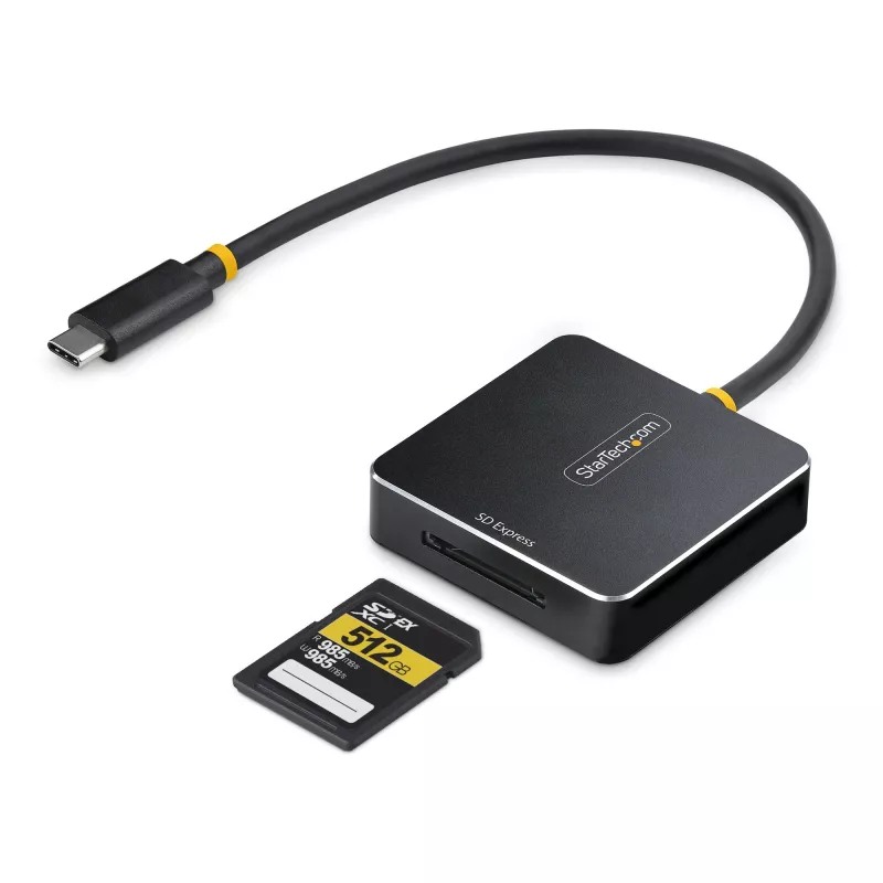 Czytnik kart StarTech.com 1B-USB-C-SDE-ADAPTER USB 3.2 Gen 2 (3.1 Gen 2) Type-C Czarny