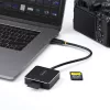 Czytnik kart StarTech.com 1B-USB-C-SDE-ADAPTER USB 3.2 Gen 2 (3.1 Gen 2) Type-C Czarny