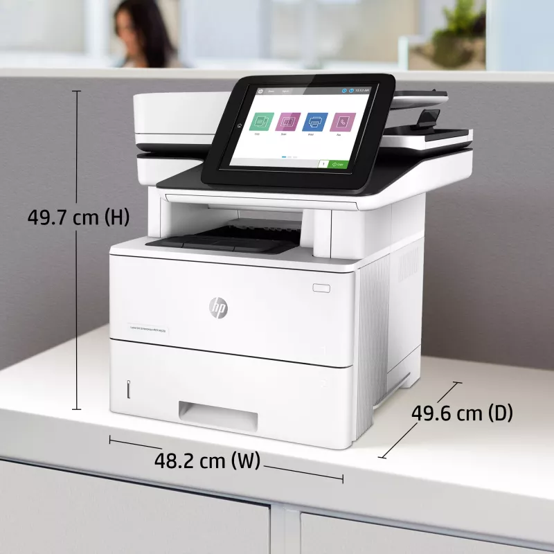 HP LaserJet Enterprise MFP M528dn, Laser, Drukowanie monochromatyczne, 1200 x 1200 DPI, A4, Drukowanie bezpośrednie, Czarny, Biały