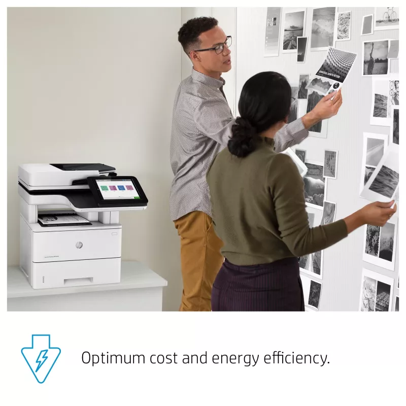 HP LaserJet Enterprise MFP M528dn, Laser, Drukowanie monochromatyczne, 1200 x 1200 DPI, A4, Drukowanie bezpośrednie, Czarny, Biały