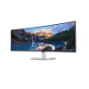 Monitor komputerowy DELL UltraSharp U4924DW 124,5 cm (49 cali) 5120 x 1440 pikseli 5K Ultra HD LCD Czarny, Srebrny